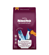Made By Nacho Bone Broth Infused Kibble Sustainably Caught Salmon & Pumpkin Recipe Dry Cat Food 4 lb