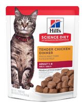 Hill's Science Diet Adult Chicken Wet Cat Food Pouch