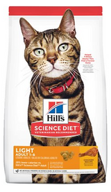Hill's Science Diet Adult Light Chicken Recipe Dry Cat Food