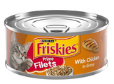 Friskies Prime Filets With Chicken In Gravy Canned Cat Food