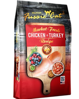 Fussie Cat Market Fresh Chicken & Turkey Recipe Grain-Free Dry Cat Food