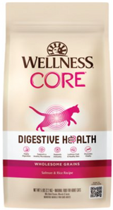 Wellness Core Digestive Health Wholesome Grains Salmon & Rice Recipe Dry Cat Food
