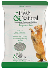 Fresh & Natural Unscented Clumping Cat Litter