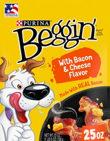 Purina Beggin' Strips Bacon & Cheese Flavor Dog Treats 25 oz