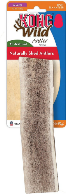 Kong Extra Large Wild Split Elk Antler Dog Chew 