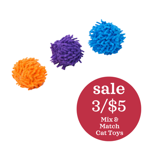 Coastal Pet Products Turbo Mop Balls Cat Toys