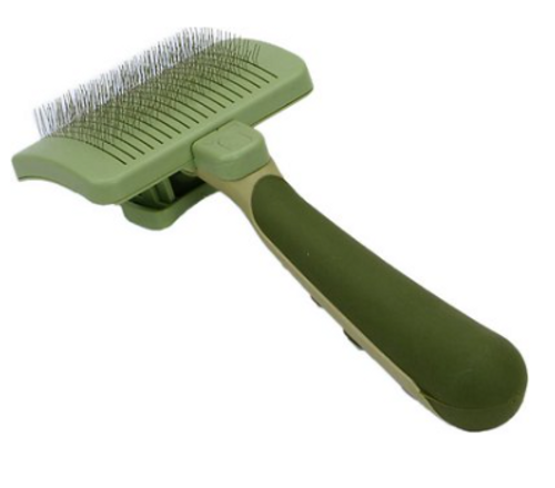 Coastal Pet Products Safari Self-Cleaning Slicker Cat Brush