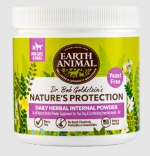 Earth Animal Flea & Tick Program Daily Herbal Internal Powder 8 oz