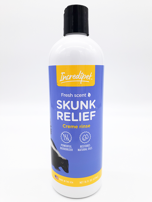 Incredipet Skunk Relief Creme Rinse 16 oz Incredipet Skunk Relief Creme Rinse 16 oz
