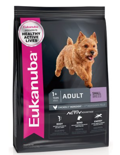 Eukanuba Adult Chicken Recipe Small Breed Dry Dog Food