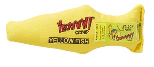 Yeowww Fish Catnip Pillow Cat Toy