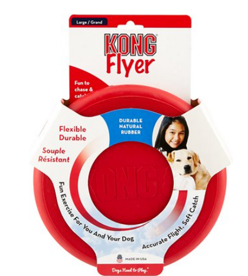 Kong Flyer Dog Toy L