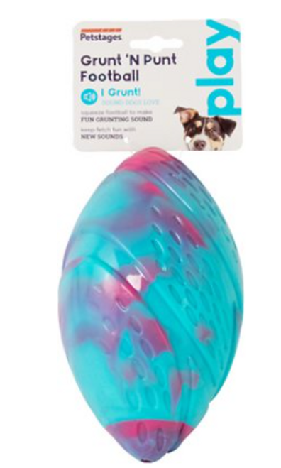 Outward Hound Grunt N' Punt Football Dog Toy