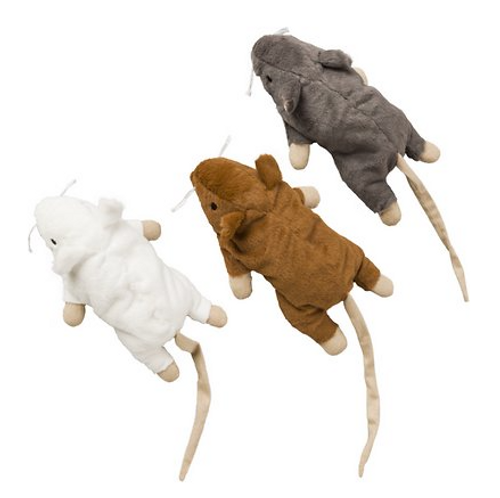 Spot Ethical Pet Fuzzy Fur Big Mouse Bertha Catnip Cat Toy