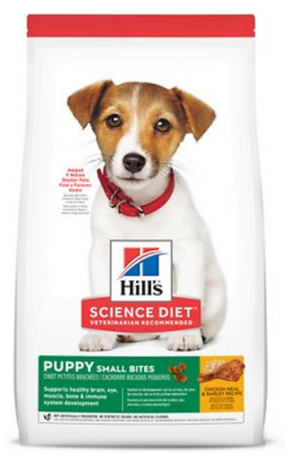 Hill's Science Diet Puppy Healthy Development Small Bites Dry Dog Food