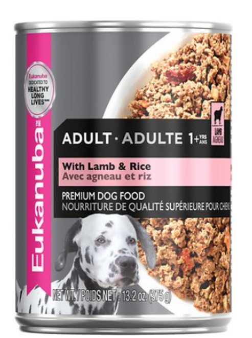 Eukanuba Adult Lamb & Rice Formula Canned Dog Food