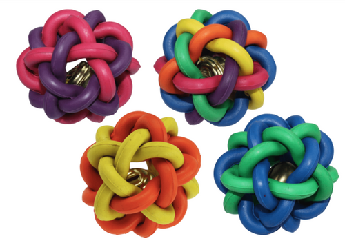 Incredipet Nobby Rubber Ball with Bell Cat Toy