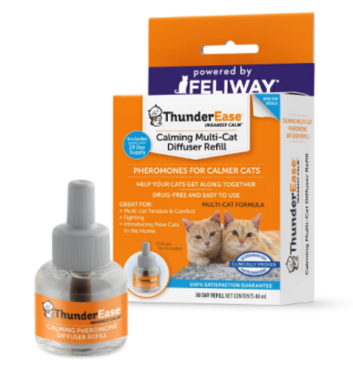 Thunderworks ThunderEase Calming Diffuser Kit For Multiple Cats