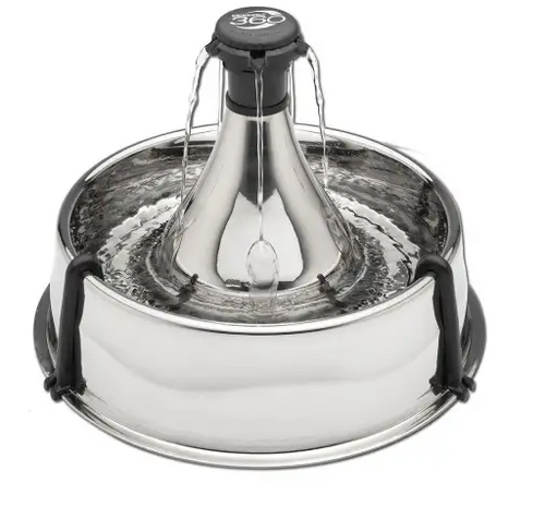 PetSafe Drinkwell 360 Stainless Steel Pet Fountain 128 oz
