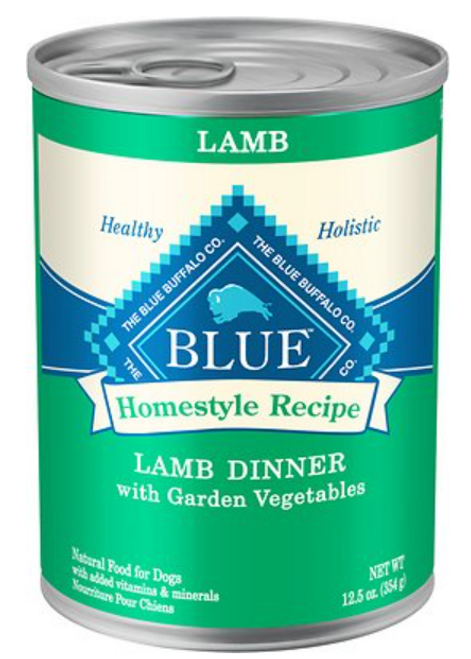 Blue Buffalo Homestyle Recipe Lamb Dinner With Garden Vegetables Canned Dog Food
