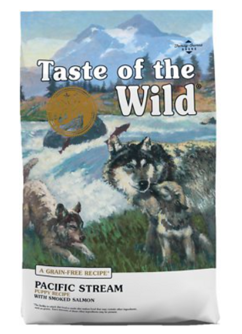 Taste Of The Wild Pacific Stream Puppy Recipe Grain-Free Dry Dog Food