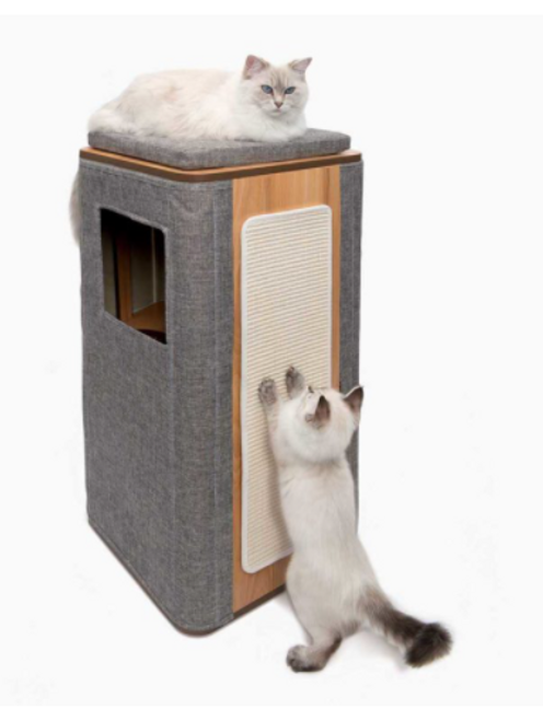 Vesper V-Cubo Tower Stone For Cats