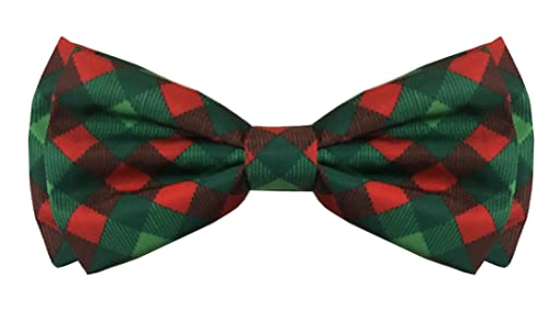 Huxley & Kent Holiday Scottish Bow Tie Collar Accessory