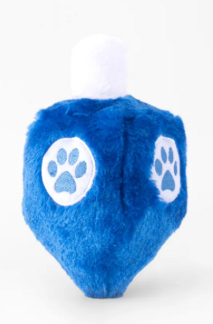 Zippy Paws Holiday Hanukkah Dreidel Dog Toy