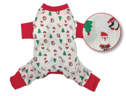 Spot Fashion Pet Holiday Jingle Jams Dog Pajamas