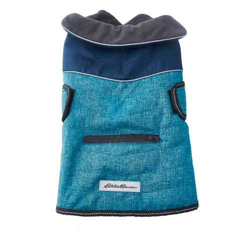 Petrageous Eddie Bauer Echo Lake Quilted Teal Dog Vest