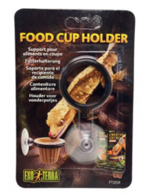 Exo Terra Food Cup Holder with Suction Cup