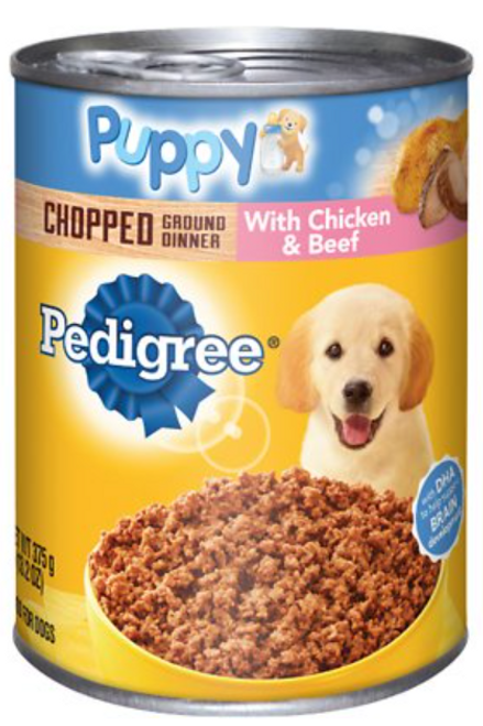 Pedigree Chopped Ground Chicken Canned Dog Food