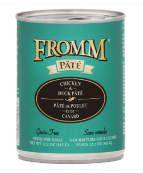 Fromm Gold Chicken & Duck Pate Grain-Free Canned Dog Food