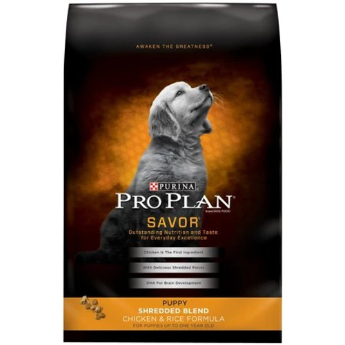 Purina Pro Plan Puppy Shredded Blend Chicken & Rice Formula Dry Dog Food 6 lb