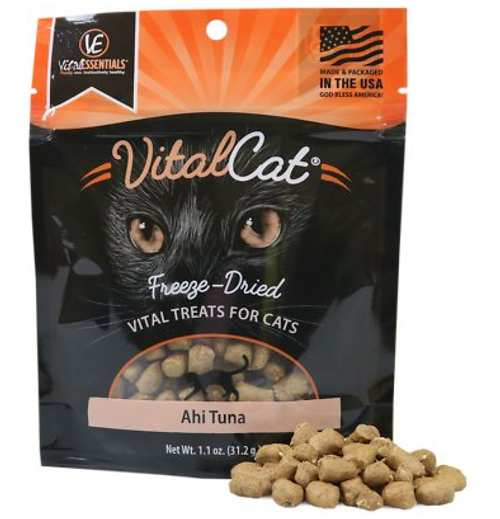 Vital Essentials VitalCat Ahi Tuna Freeze-Dried Cat Treats 1.1 oz