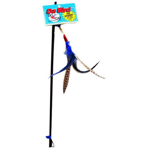 Go Cat Da Bird Pull Apart Feather Teaser Cat Toy