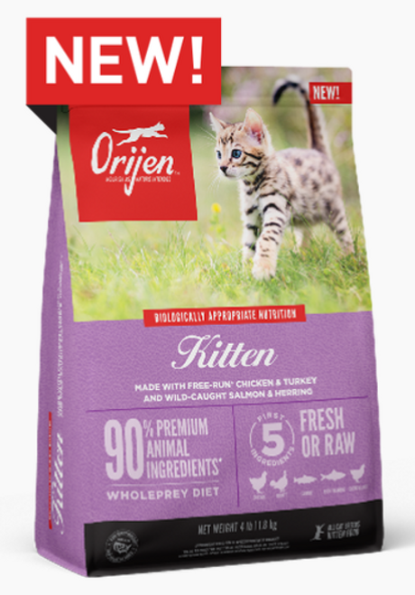 Orijen Grain-Free Kitten Food 4 lb