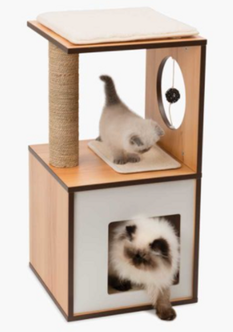 Vesper V-Box Walnut Cat Furniture S