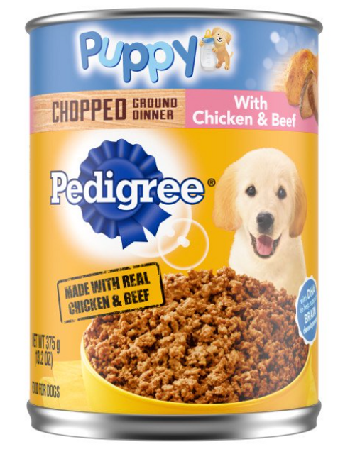 Pedigree Puppy Complete Chicken & Beef Canned Dog Food