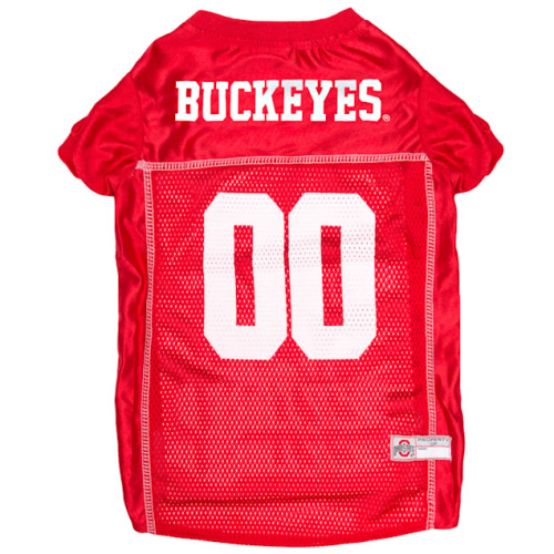 Pets First Ohio State University Mesh Dog Jersey