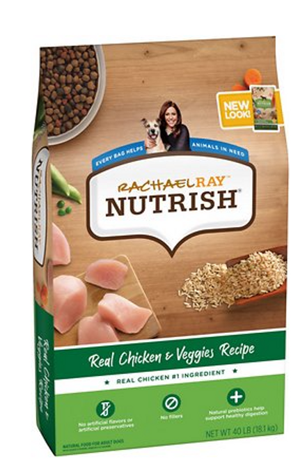 Rachael Ray Nutrish Real Chicken & Veggies Recipe Adult Dry Dog Food