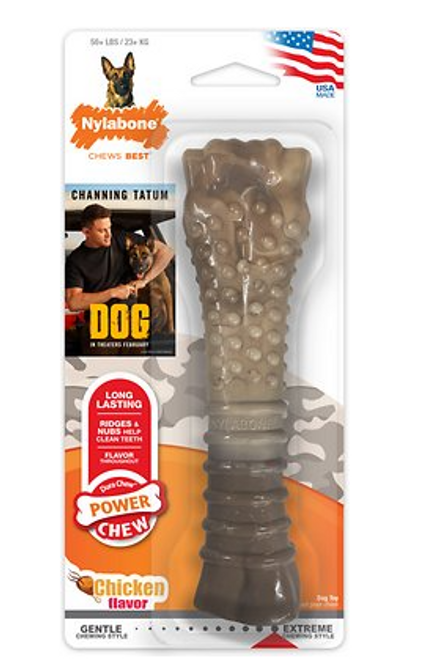 Nylabone DuraChew Camo Chicken Flavored Dog Chew Toy XL