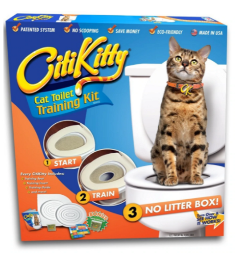 Citi Kitty Toilet Training Kit for Cats