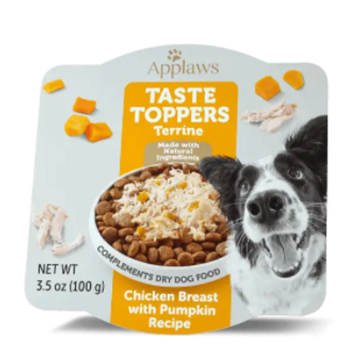 Applaws Taste Toppers Chicken Breast with Pumpkin Terrin Cup for Dogs
