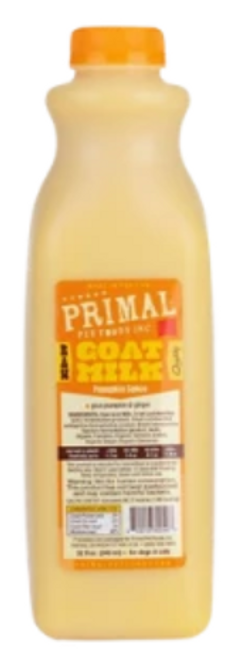 Primal Raw Frozen Pumpkin Goat Milk 32 oz