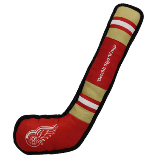 Pets First Detroit Red Wings Hockey Stick Dog Toy