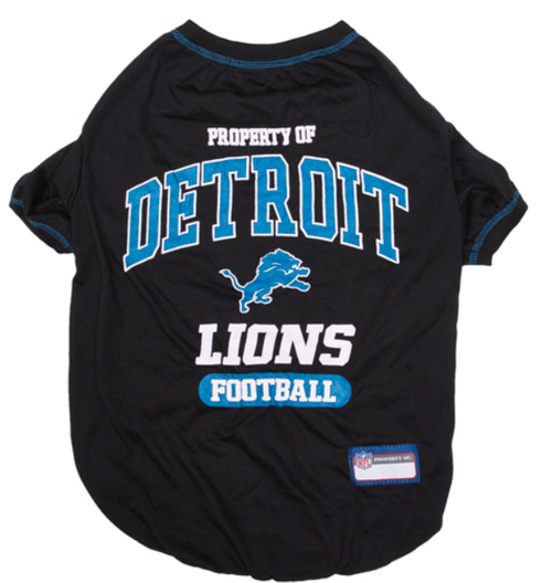 Pets First Detroit Lions Dog T-Shirt