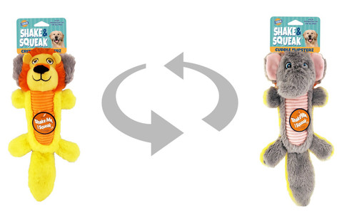 Incredipet Critter Flip Lion/Elephant Dog Toy Incredipet Critter Flip Lion/Elephant Dog Toy