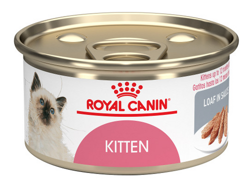 Royal Canin Feline Health Nutrition Kitten Loaf In Sauce Canned Cat Food