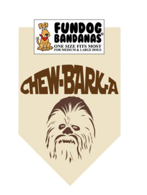 Fun Dog Bandanas Chew-Bark-A Pet Bandana